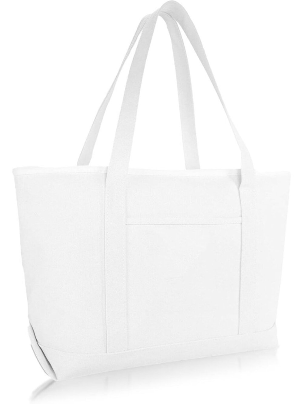 Premium 24 oz. Cotton Canvas Tote Bag - Stylish, Durable, Eco-Friendly Shopping